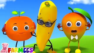 five little fruits more preschool rhymes and cartoon videos by farmees