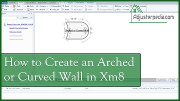 Creating an Arched Wall in Xactimate