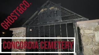 Very HAUNTED Paranormal Investigation Concordia Cemetery- JOHN WESLEY HARDIN DOESN'T WANT US HERE