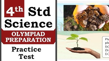4th Std Science Olympiad || Practice,Test || Olympiad Exam Preparation