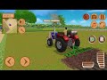 Android Tractor Simulator Driving Playstore Games - Village Farming Simulator Android Gameplay