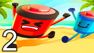 Battery Run 3D - Gameplay Walkthrough Part 2 All Levels (Android, Ios)