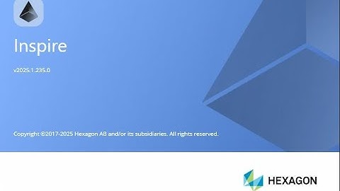 Hexagon Inspire 2025.1.235.0