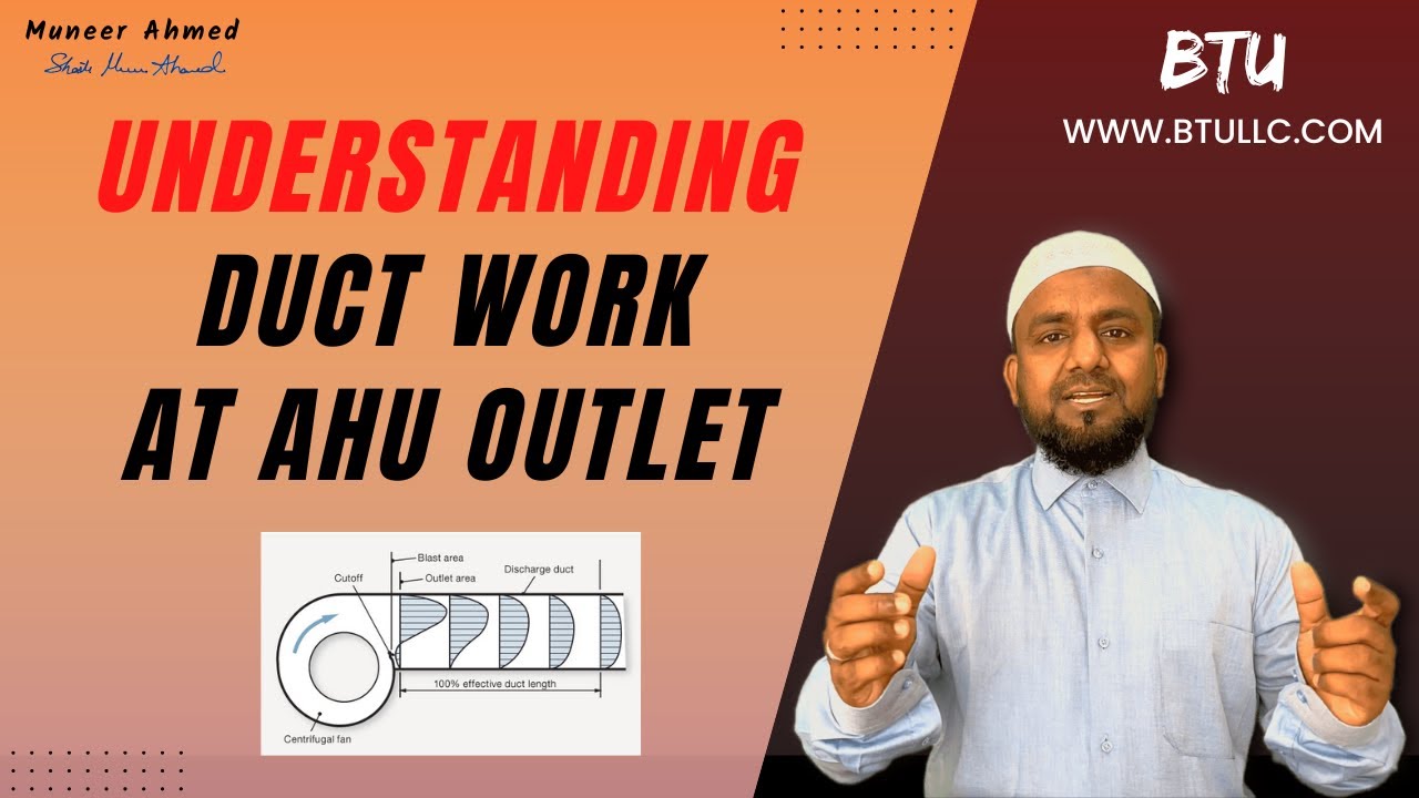 How to get 100 effective Duct Length? Duct work at AHU Outlet HVAC