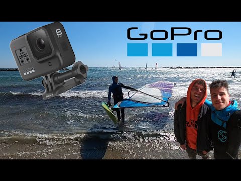 Winter Windsurf Session-