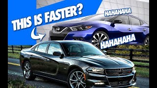 V6 Nissan Maxima or Charger/Challenger RT