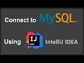 Connect to mysql using intellij idea 2021 community edition and database navigator plugin
