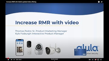 Increase RMR with Alula’s updated video offering