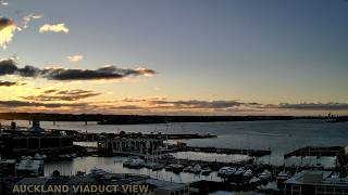 The fleet sails home — sunset over Auckland's Viaduct Harbour, Thursday 30 July | 4K screenshot 5