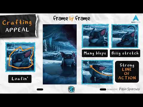 BIIIG Stretch!~ | Zoomies Animation Analysis #agorastudio #framebyframe #ZoomiesOfficial