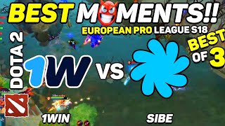 SIBE vs 1win - HIGHLIGHTS - European Pro League S18 | Dota 2