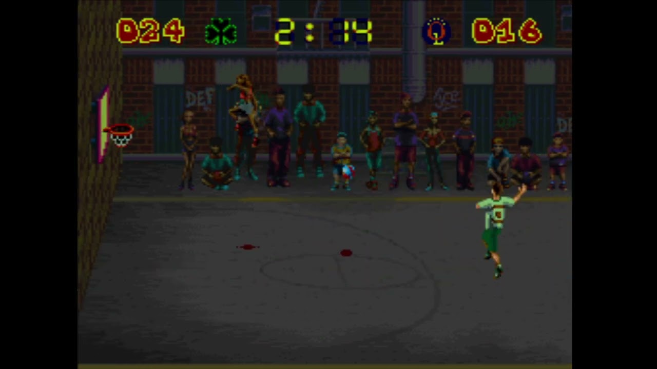 jogo de basquete Rap Jam - Volume One Super Nintendo PT 1 Shock Games