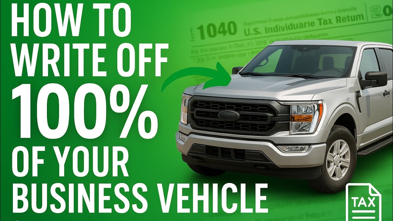 How To Write Off 100% of Your Business Vehicle (Tax Tip You Need to ...