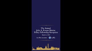 2024 John A Knauss Marine Policy Fellowship Reception with Keynote Speaker Dr. Punihei Lipe,