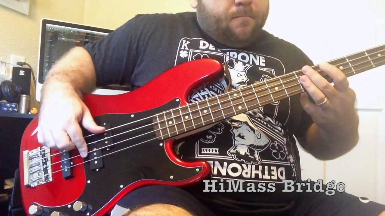 Bass Bridge comparison, High Mass compared to stock YouTube
