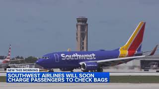 Southwest Airlines is ending its most recognizable perks: Free checked baggage