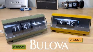 The Bulova Preview flip clocks - Elegant little timekeepers