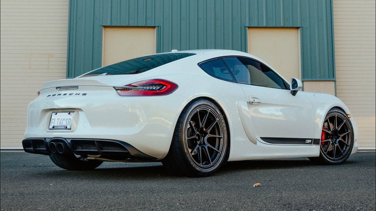 Идеальный Porsche Cayman 981 "CSR" - холодный запуск, осмотр, тест-драйв