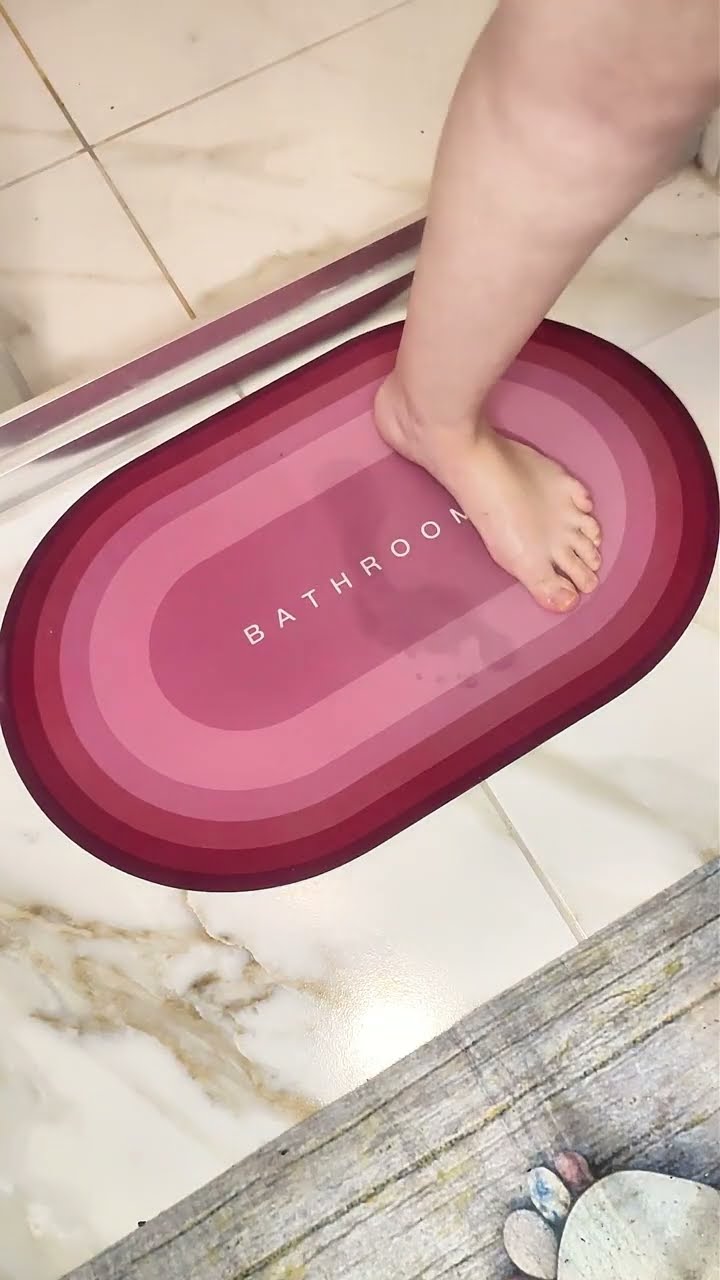 Elegant Non-Slip Quick Drying Bathroom Mat ?✅ Product Link in Bio ( # 1977 )