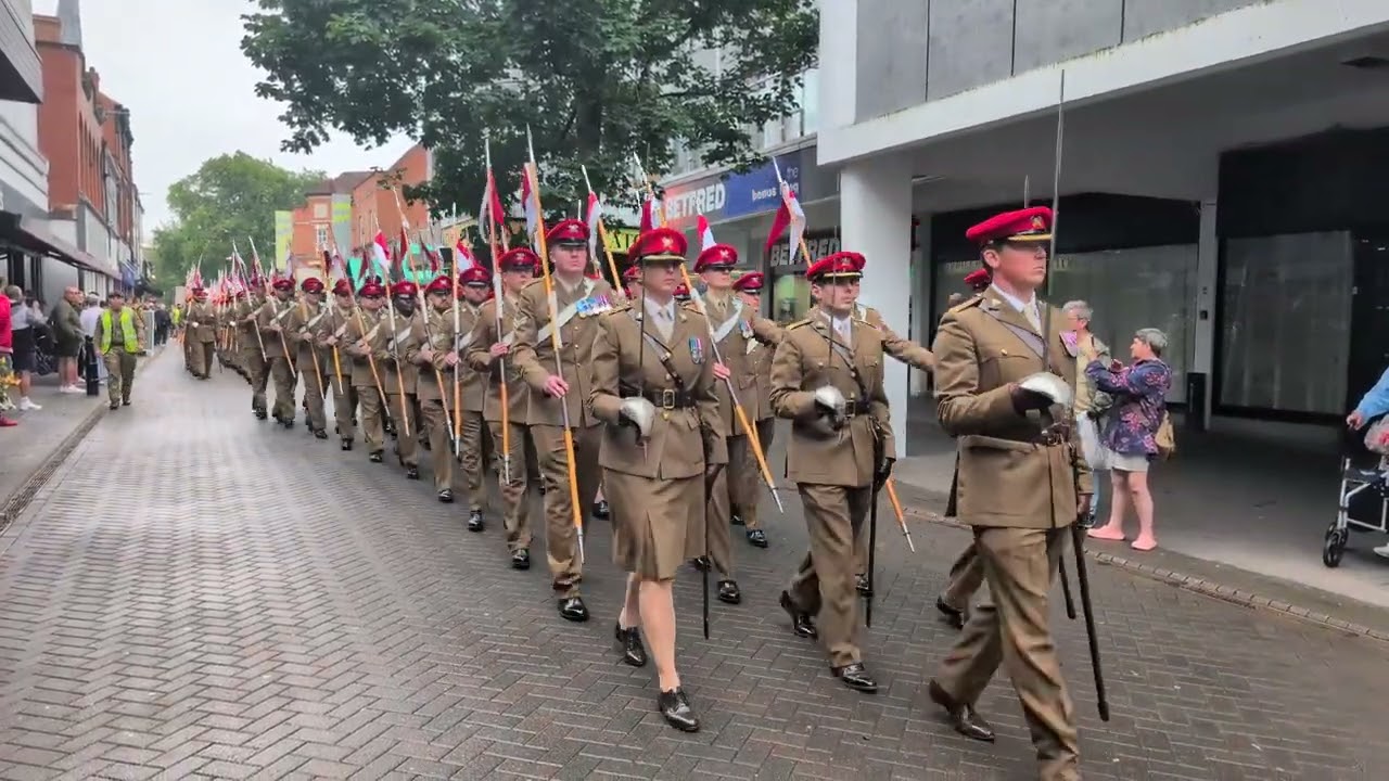6th Lancers at Chesterfield.