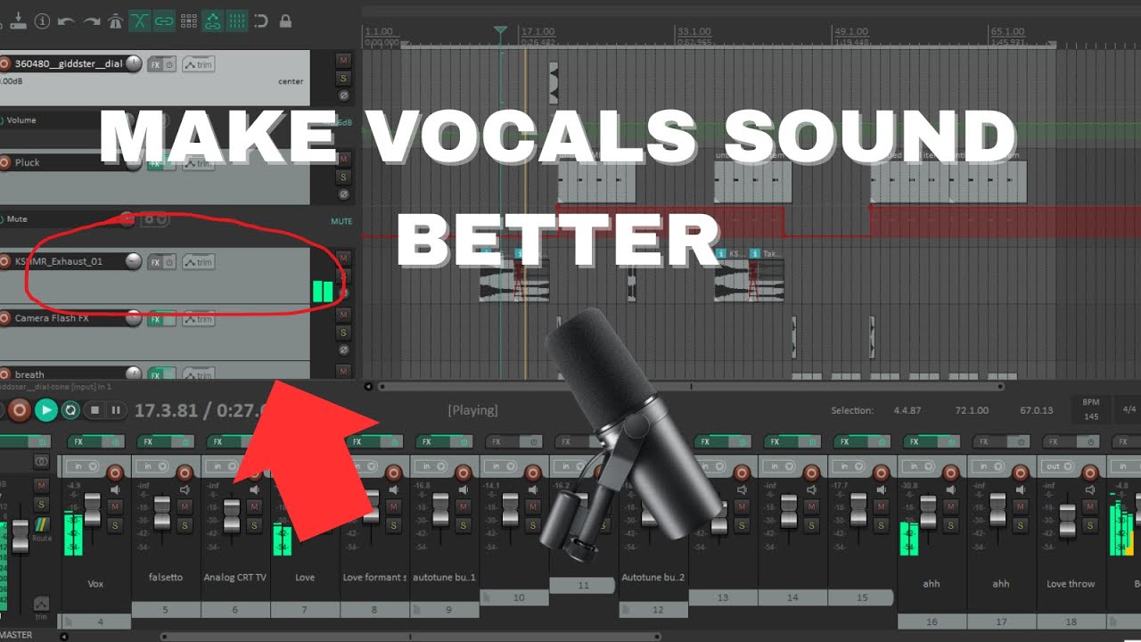 Reaper Reverb How to Create A Reverb Send in Reaper - Easy Beginner Tutorial - YouTube