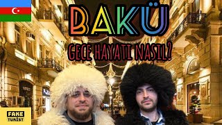 BAKÜ'ye geldik. İçerişeher ve sahil turundan sonra bakalım gece hayatı nasılmış! 🇦🇿 Vlog #23