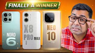 OnePlus Nord 6 vs Poco X8 Pro Max vs iQOO Neo 10 - Old Is Gold ✅
