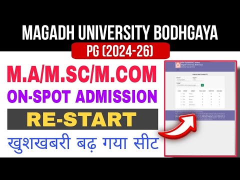 Magadh University PG