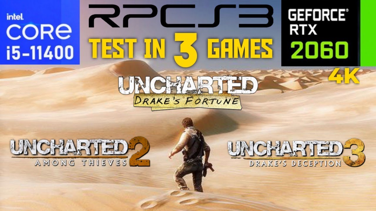 Uncharted 3 Drakes Deception PC Gameplay, RPCS3, Full Playable, PS3  Emulator, 1080p60FPS