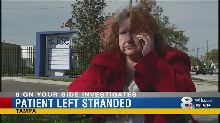 Medicaid ride leaves woman in walker/chair strande...