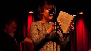 Songs: Molina / Goshen Electric Co. - Erin reading (3) (Bremen Teater, 5 Oct 2018)