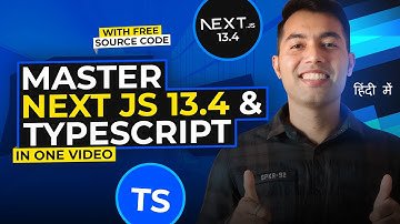 Master Next.JS with TypeScript👉 Build an Advanced TODO App with Local Storage in Hindi