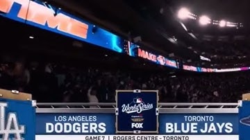 Dodgers vs Blue Jays Game 7 MLB On FOX Intro/Theme | 2025 World Series 
