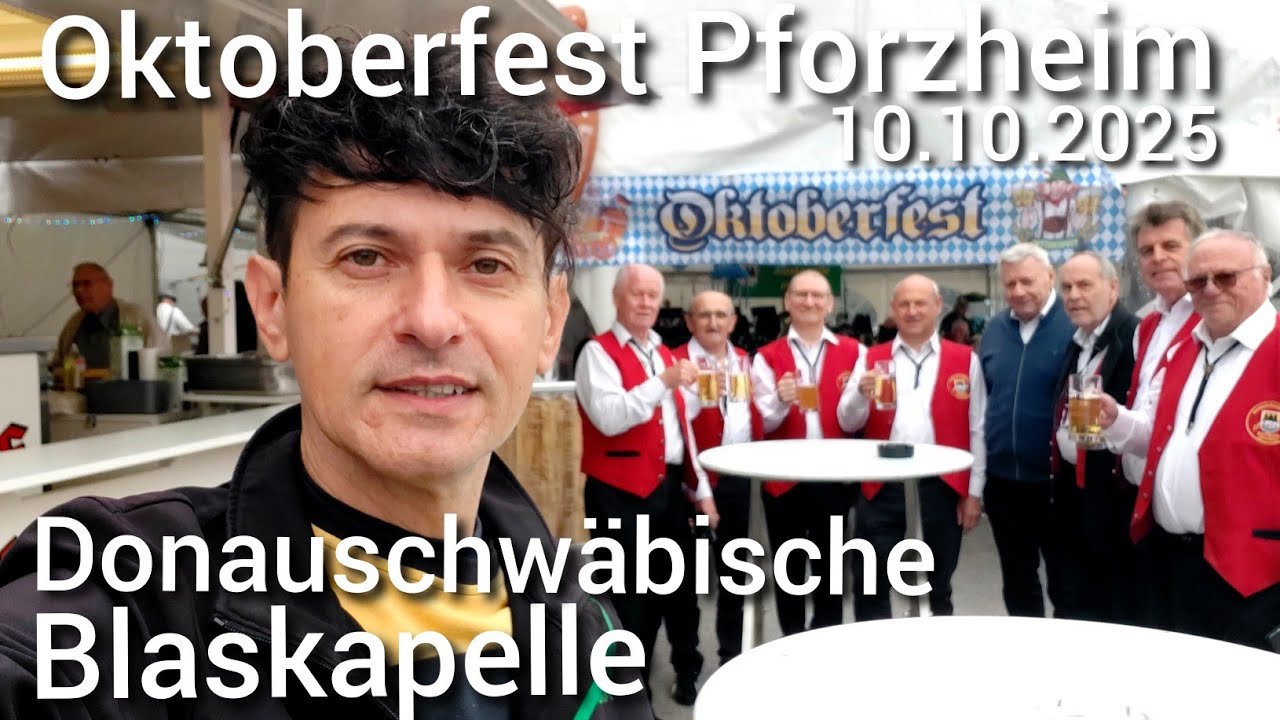 Oktoberfest Pforzheim 10.10.2025, Donauschwäbische Blaskapelle 