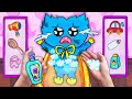 POPPY PLAYTIME | Take Care Baby HUGGY WUGGY Challenge | Stop Motion Paper | Seegi Channel