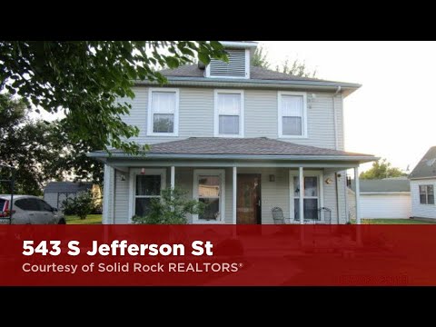 543 S Jefferson St, Welch, OK home video tour