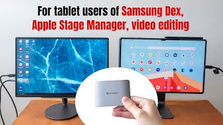 Great for Samsung Dex, Apple Stage Manager, video editing on tablets: Minisopuru MD808A by Teoh on Tech 1,601 views 5 months ago 4 minutes, 58 seconds