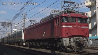 郡山出場配給EF81-141+E233系3000番台Eｰ53編成土呂～JU07･JS24大宮【はやぶさ物語】