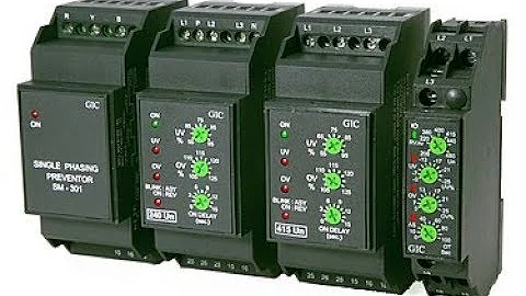 What is PFR... phase failure relay... phase monitoring relay...