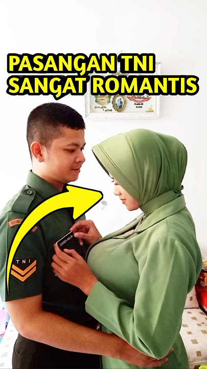 Pasangan TNI Sangat Romantis Banget Bikin Netizen Baperan