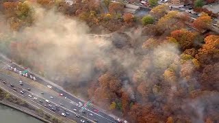 Brush fire in Highbridge Park in Washington Heights under control, FDNY says