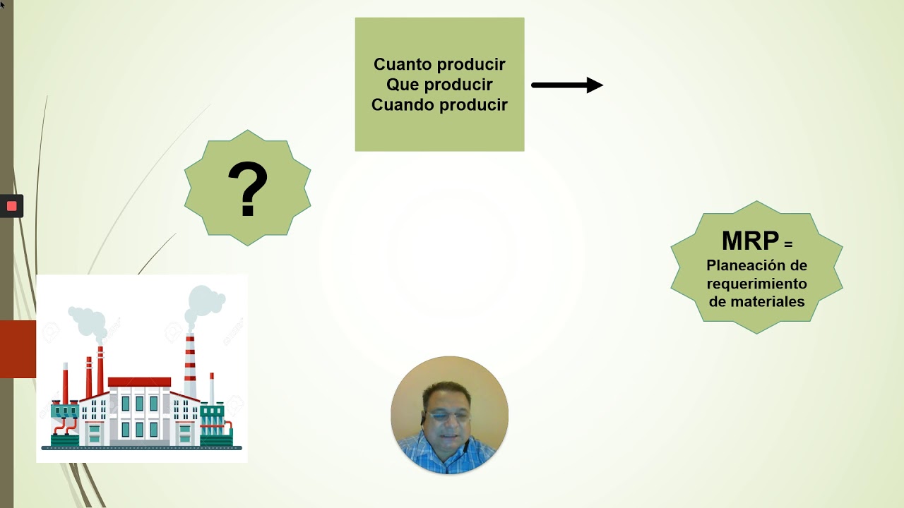 MRP Planeacion de requerimientos de materiales (1/3) YouTube