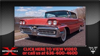 1958 Mercury Monterey Two-door Hardtop || SOLD