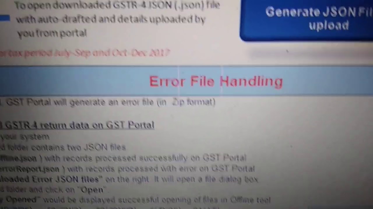 GSTR .4 Offline