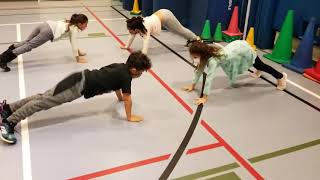 High Five Push-Ups