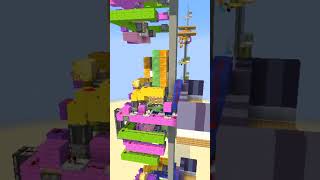 BEST 2x2x3 Realistic Elevator Showcase 1.16 - 1.21 #minecraft #redstone #minecraftbuilds