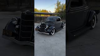 1935 Ford 3 Window Coupe @metalcraftsmen Built By @oldskoolspeedshop Interior @deluxeinteriors_jose