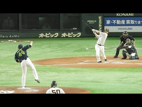 【ブリンソン走塁ミス】大城卓三、7回裏に勝ち越しタイムリーヒット！【巨人】2023.5.4 ヤクルト戦
