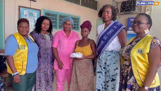 LIONS CLUB COTONOU BEL'HARMONIE ET LE CIFC OFFRENT DES KITS D'ACCOUCHEMENT AU CENTRE DE SANTÉ ZOGBO