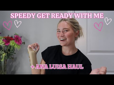 MY EVERYDAY MAKEUP ROUTINE + Mini Ana Luisa Haul -  Robyn Emily